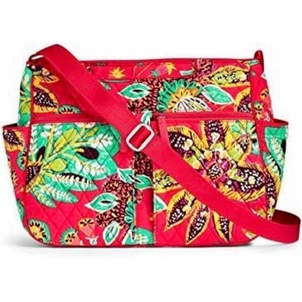 NWT Vera Bradley Plenty of Pockets Crossbody Bag in RUMBA